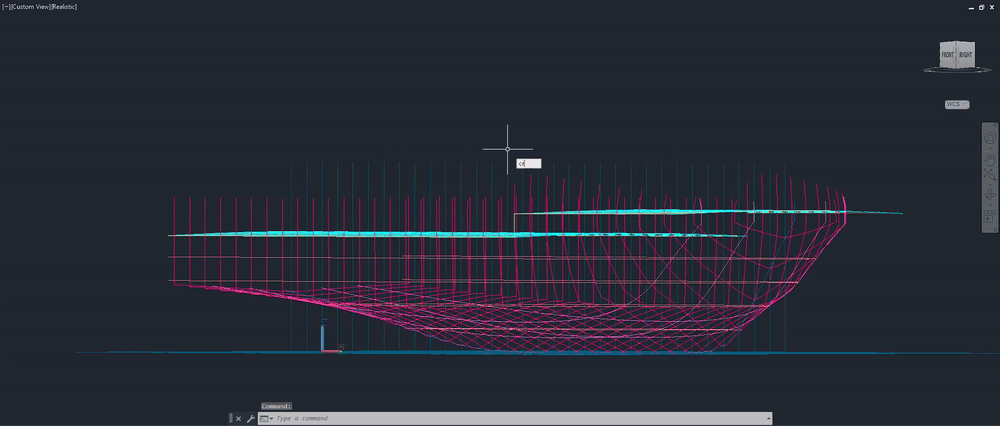 AutoCAD plugin - structural frame generation